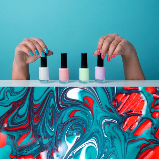 6 Esmaltado semipermanente uñas