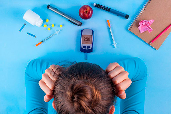 1 Diabetes estrés