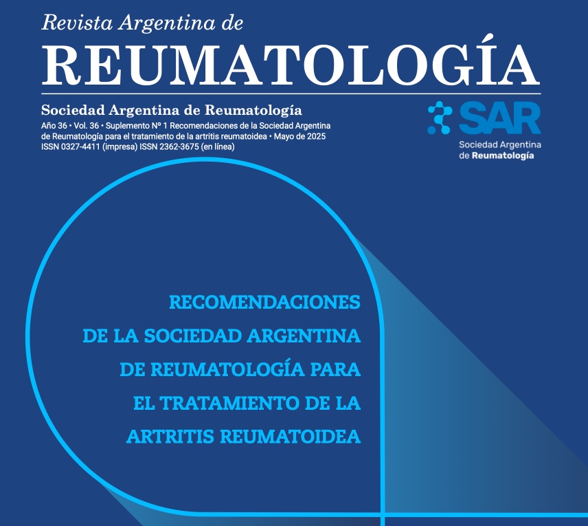 1 Revista Argentina Reumatología recomendaciones