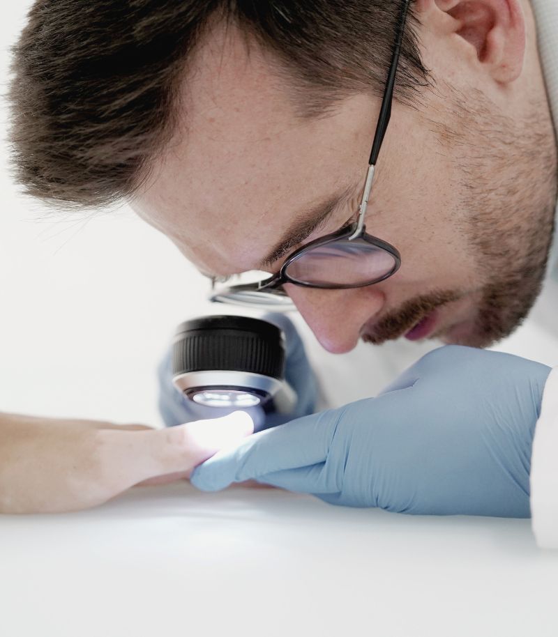 4 Uñas cáncer dermatoscopia