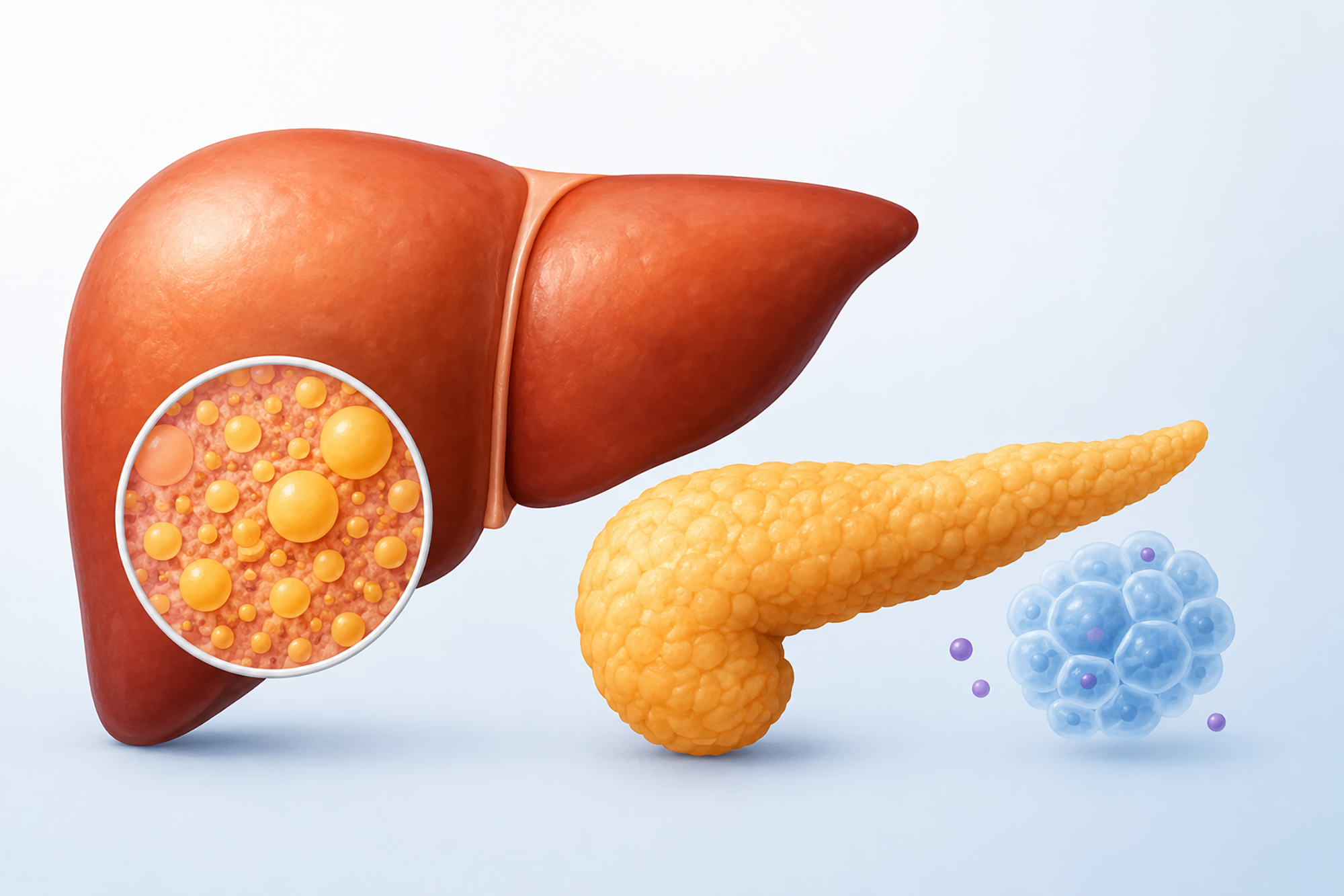 0 Diabetes y enfermedad hepática