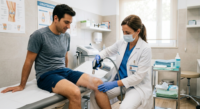 1 Crioterapia con nitrógeno líquido