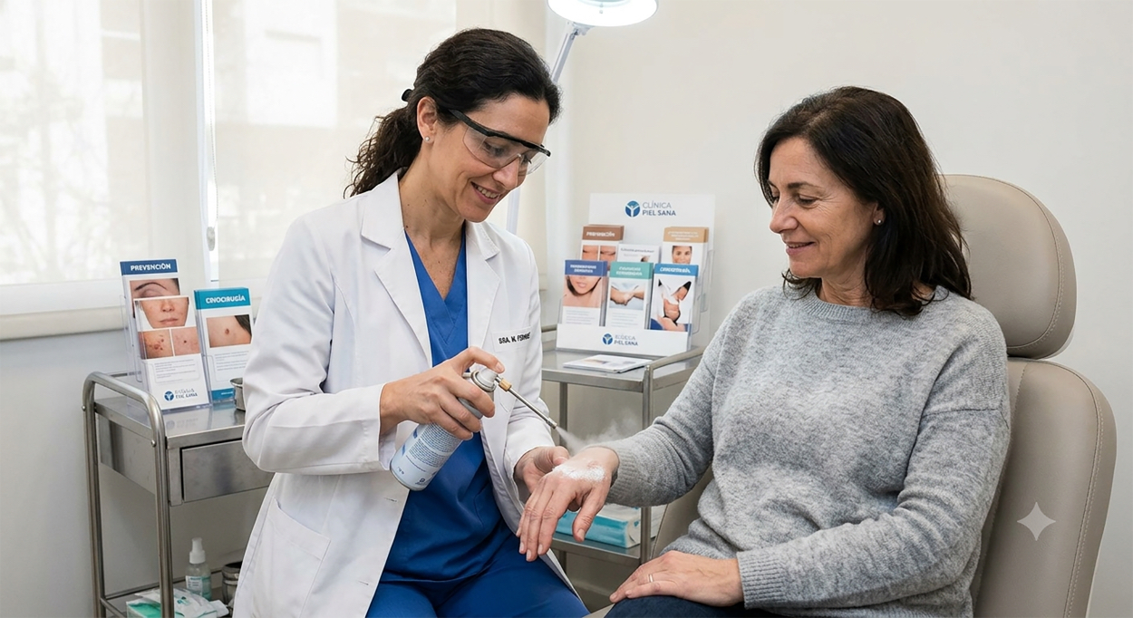 0 Crioterapia dermatología beneficios lesiones