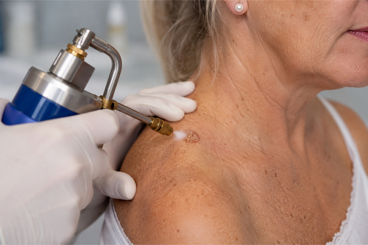 0 Crioterapia mecanismo de accion en dermatologia