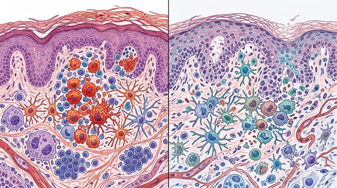 2 Fenotipos inmunológicos en psoriasis y dermatitis atópica