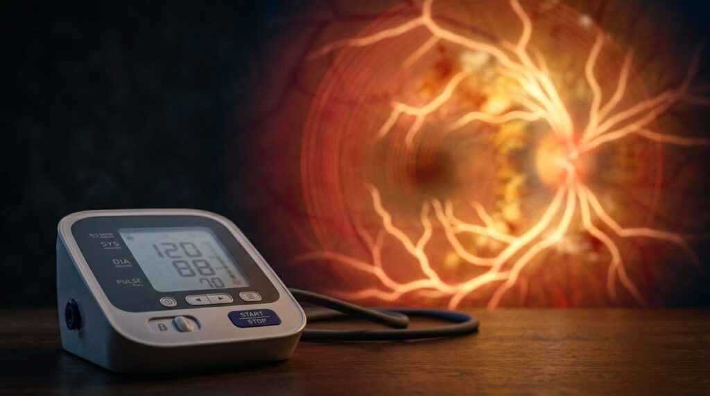 0 Hipertensión nocturna y retinopatía diabética