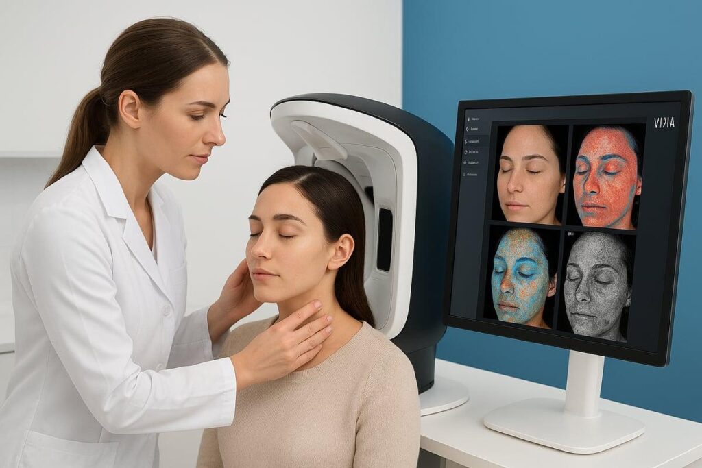 0 Imágenes multimodales para evaluar y monitorear la rosácea